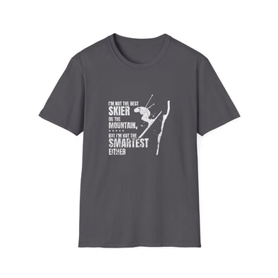 Not The Smartest™-Skier T-Shirt