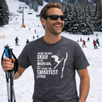 Not The Smartest™ Skier T-Shirt